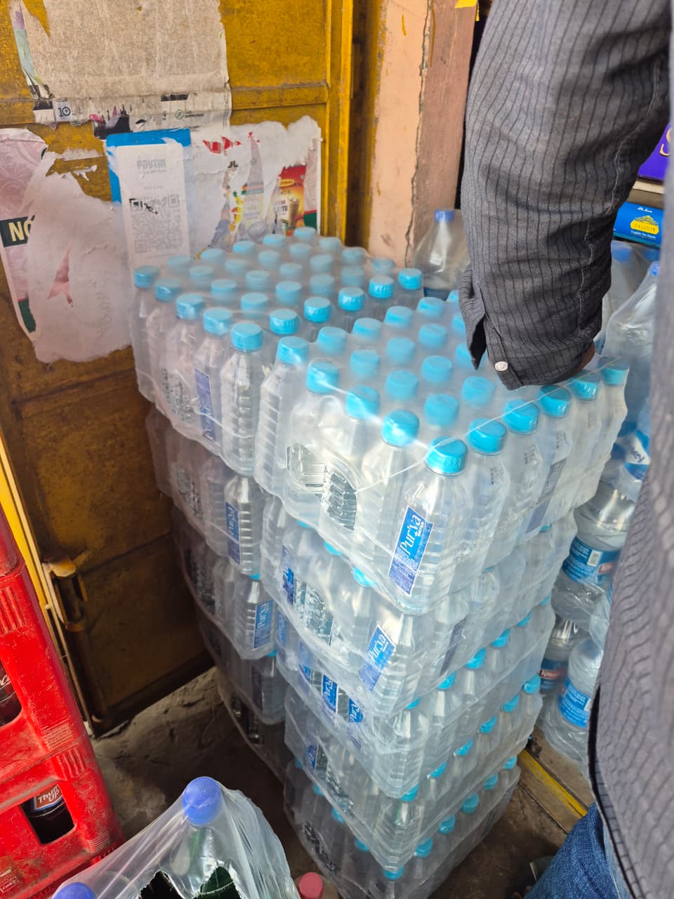 Puriva Water at dusk